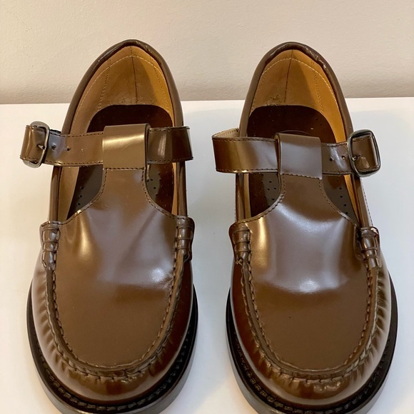 Sesa Elegant Brown Leather Women´s Loafers Made In...